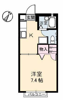 グレースＮ（202） 間取り図画像