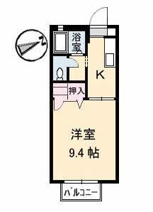エルディムⅡ（203） 間取り図画像