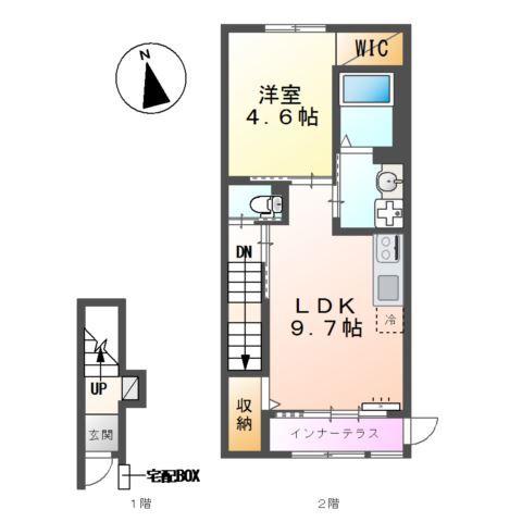  間取り図写真