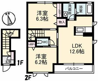  間取り図写真