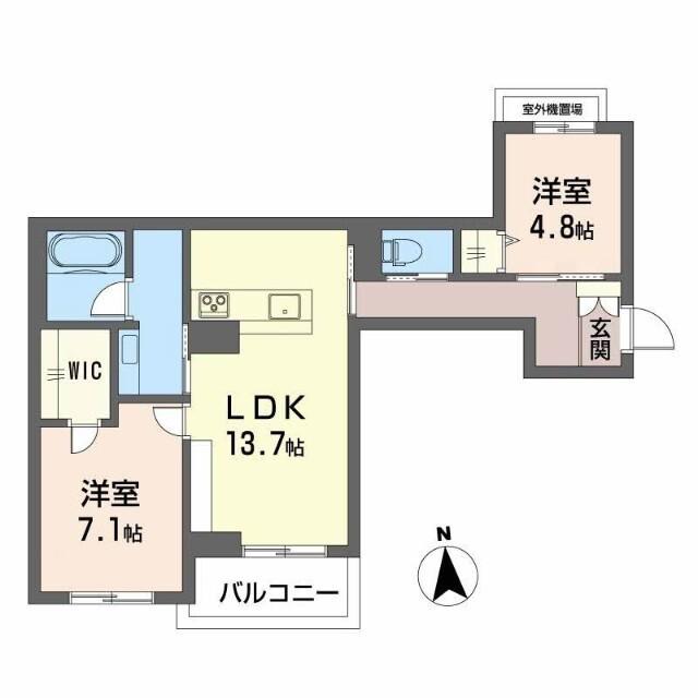  間取り図写真