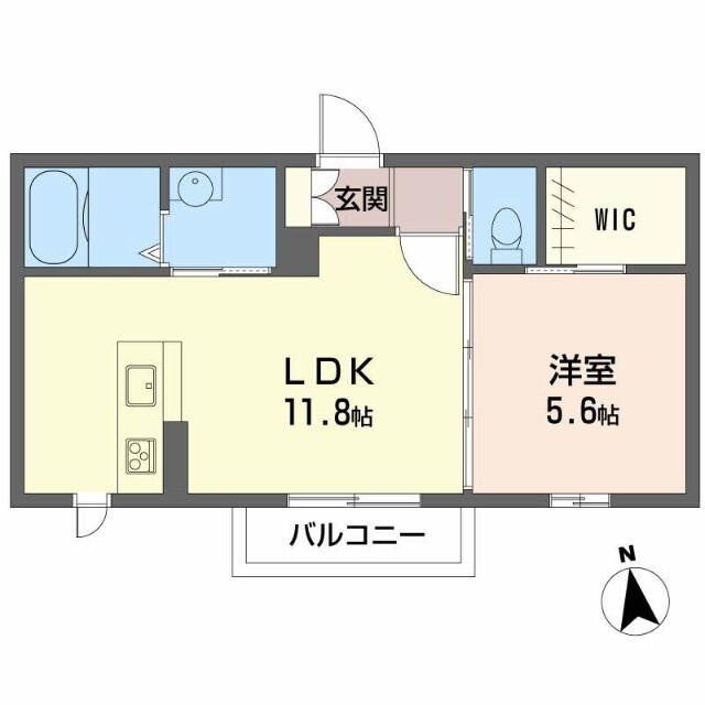シャーメゾンＨＩＲＯ　Ⅱ（102） 間取り図画像