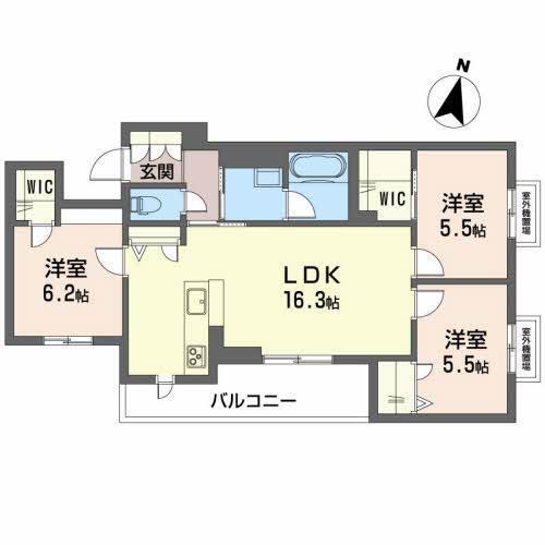Ａｄｖａｎｃｅ（301） 間取り図画像