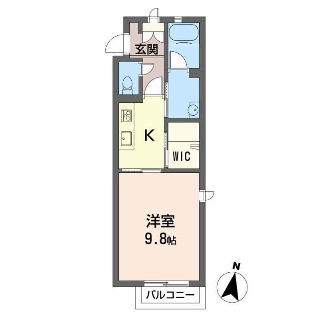 ラピスベール（101） 間取り図画像