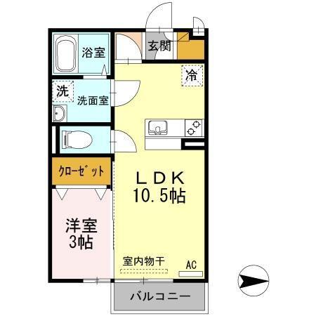 アヴァンセ（205） 間取り図画像