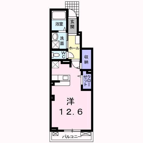 サニー　ガーデン　Ⅱ（102） 間取り図画像