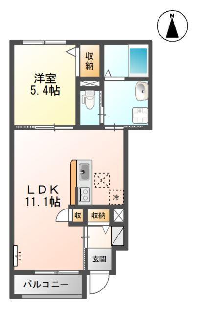 ラポート玉湯 間取り図画像