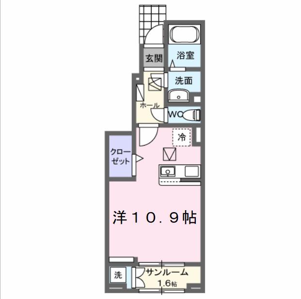 ソルフェジオ東津田（102） 間取り図画像