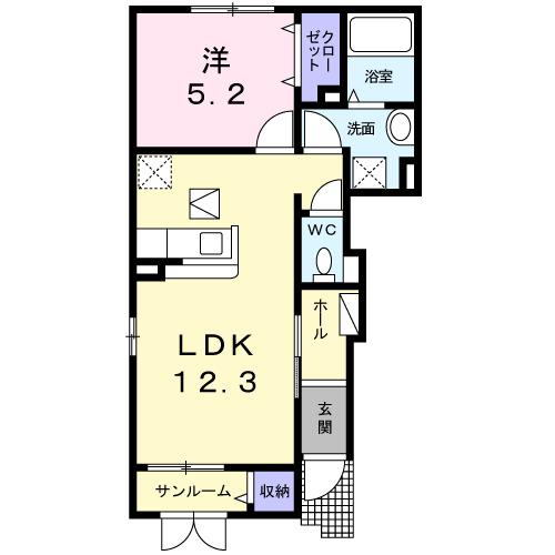  間取り図写真