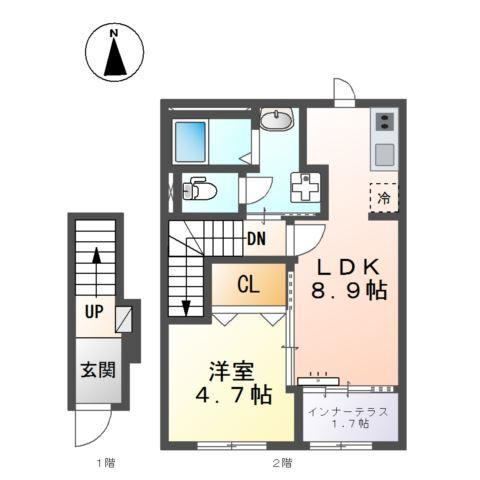  間取り図写真