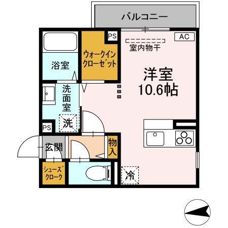 ロイヤルステージ横浜町（201） 間取り図画像