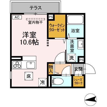 ロイヤルステージ横浜町（105） 間取り図画像