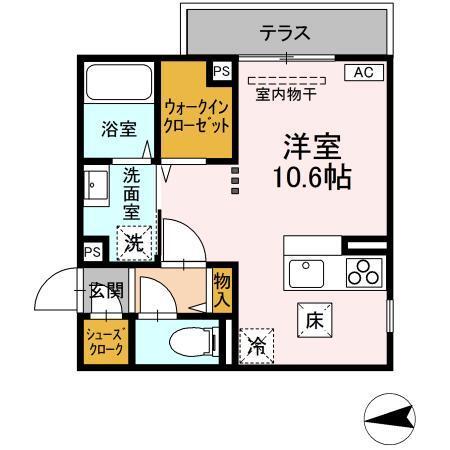 ロイヤルステージ横浜町（101） 間取り図画像