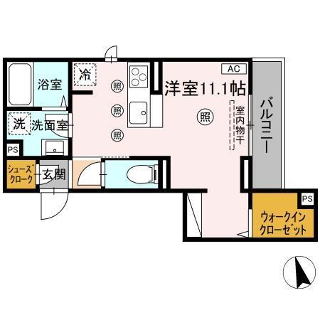 ロイヤルステージ東津田A棟（202） 間取り図画像