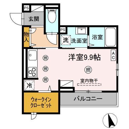 ロイヤルステージ東津田A棟（203） 間取り図画像