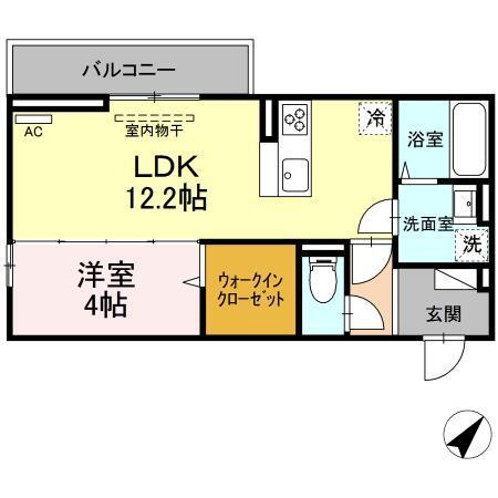 ヴェルデュール（202） 間取り図画像