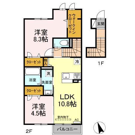 パルク・トリシア（202） 間取り図画像
