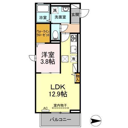 スフィーダ（106） 間取り図画像