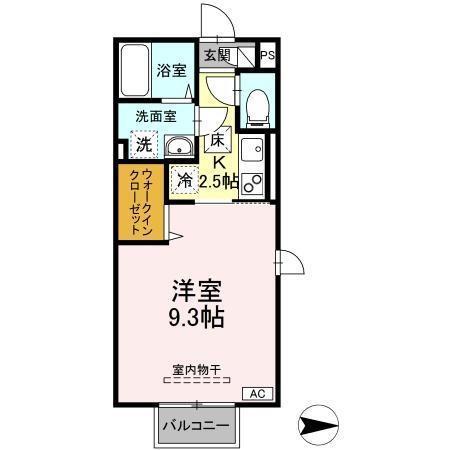 19papas（102） 間取り図画像
