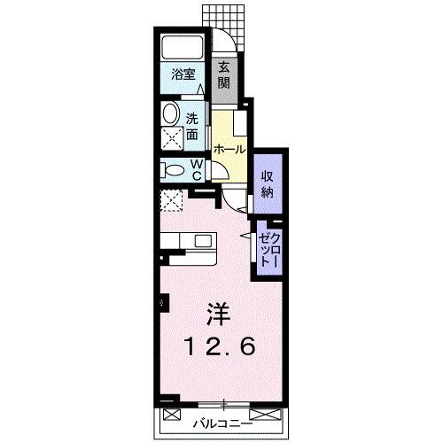 トリオコマンド（102） 間取り図画像