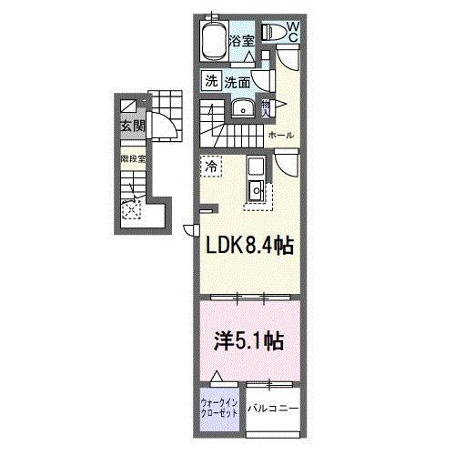 ラフレシャンタン　さいか（206） 間取り図画像