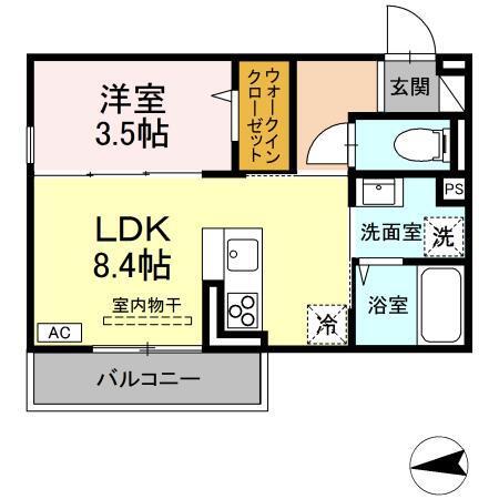 ロイヤルステージ横浜町（303） 間取り図画像