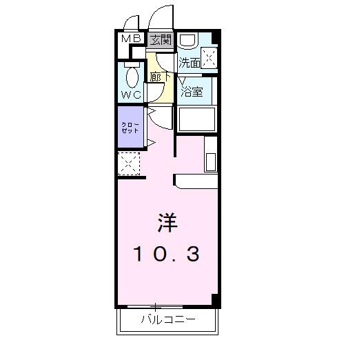 グラン・フィオーレ（107） 間取り図画像
