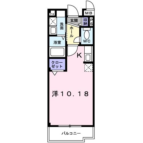 カルム　ペイザージュ（207） 間取り図画像