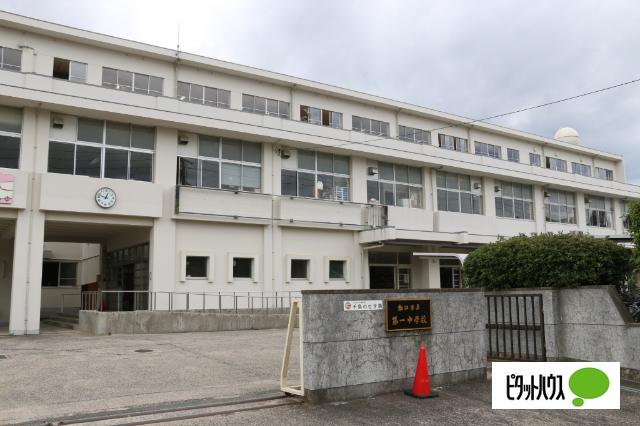 松江市立第一中学校：2587m