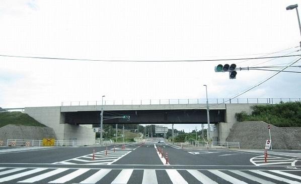 だんだん道路西尾ＩＣ：1200m