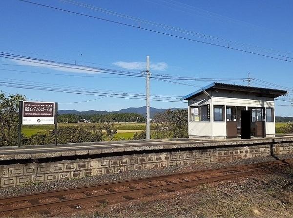 松江イングリッシュガーデン前駅：2200m