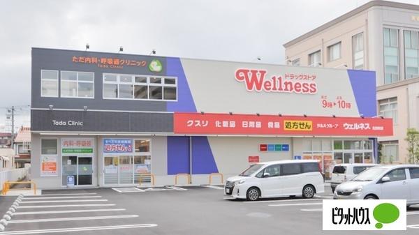 ドラッグストアウェルネス北田町店：374m