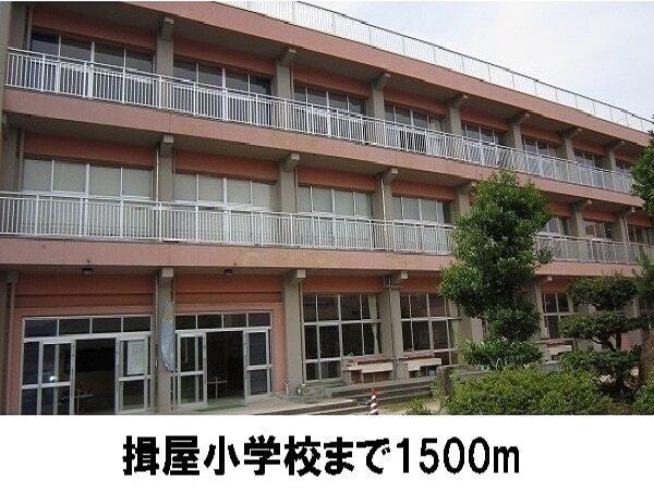 揖屋小学校：1500m