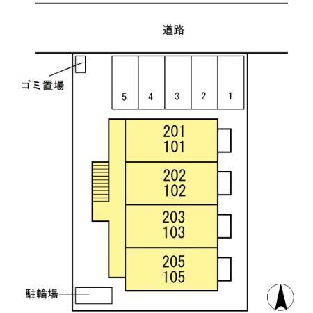 19papas（102） 駐車場