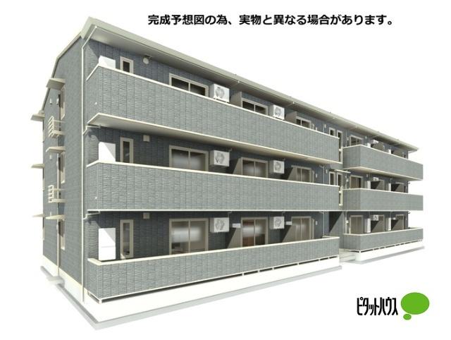 松江駅より徒歩19分 築3年7ヶ月 3階建の賃貸物件