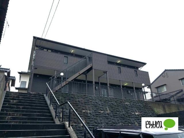 松江駅より徒歩28分 築18年3ヶ月 2階建の賃貸物件