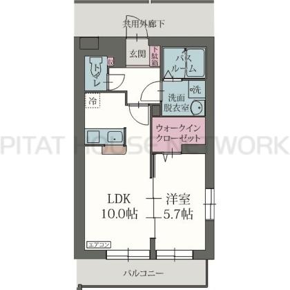  間取り図写真