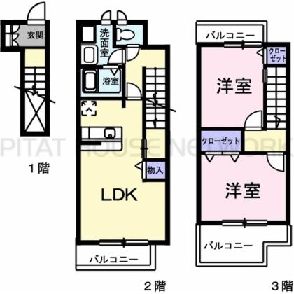  間取り図写真