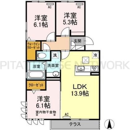  間取り図写真