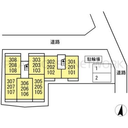 ONE URBAN PLACE 外観写真8 駐車場配置図