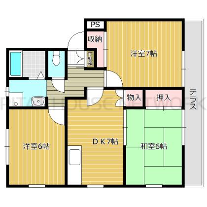  間取り図写真