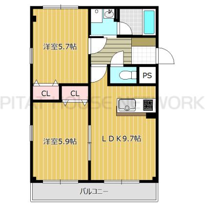  間取り図写真