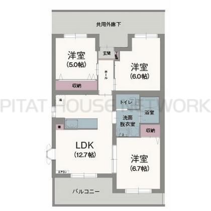  間取り図写真