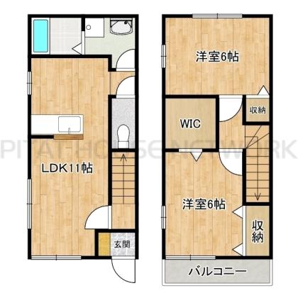  間取り図写真