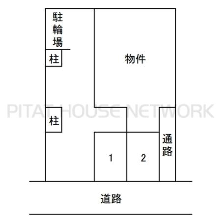 TI-DA常磐 外観写真8 駐車場配置図