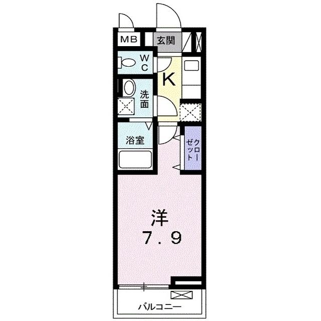 アザレアコート（202） 間取り図画像