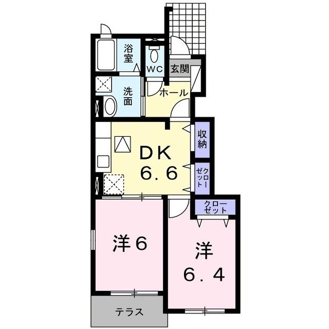 ラフレシール　スルガ・（103） 間取り図画像