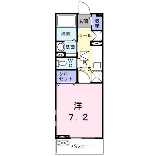ハイツ東大手（111） 間取り図画像