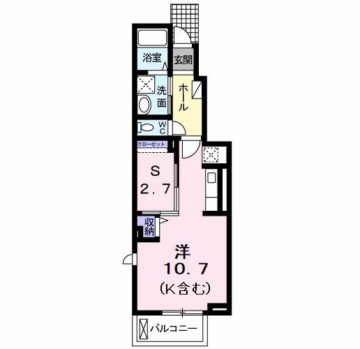 Ｊ・サクレ葛原Ⅰ（106） 間取り図画像