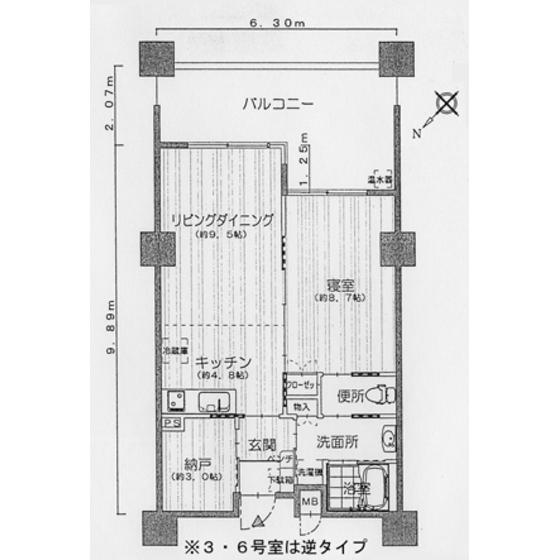  間取り図写真